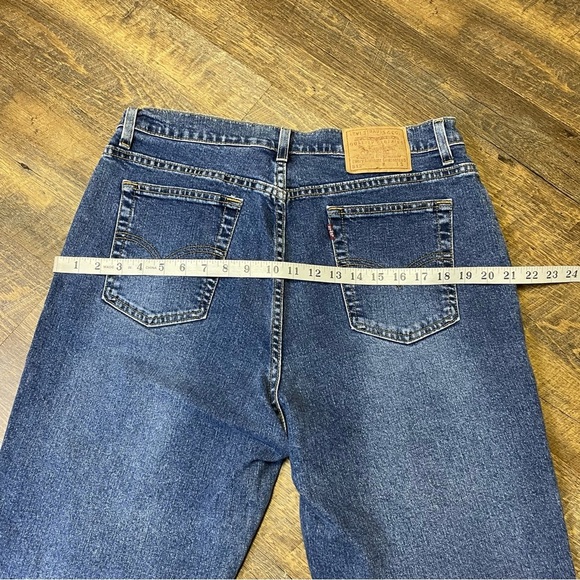 Vintage Y2K Levi's 512 Slim Taper Jeans Womens 18 MIS S High Waist Made In USA - Picture 9 of 13